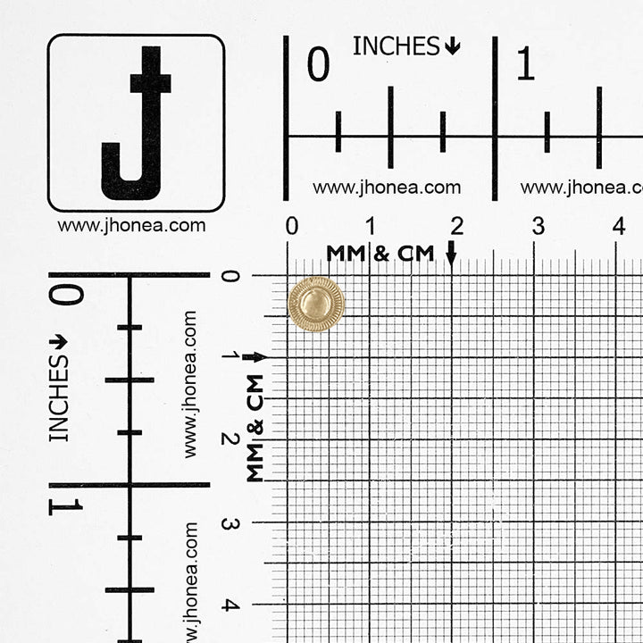 Decorative Rivet Stud Fasteners for Jeans & DIY Leathercraft