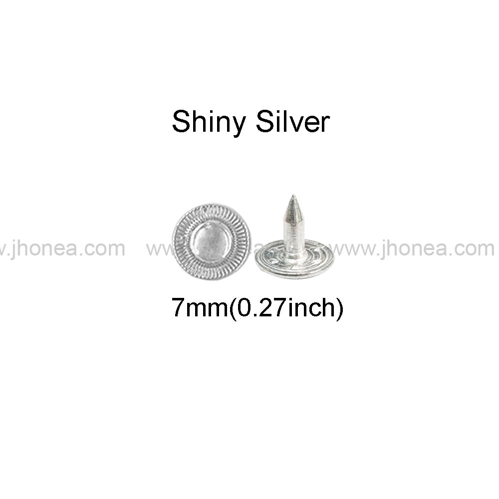 Decorative Rivet Stud Fasteners for Jeans & DIY Leathercraft