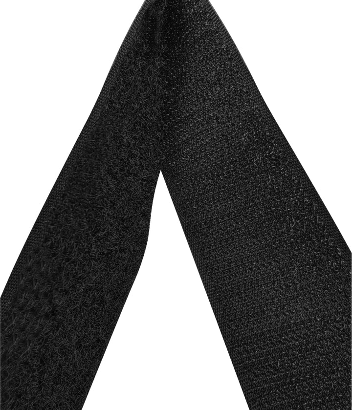 Hook & Loop Fastening Stick Grip Black/White Sew On Velcro Lace Tape