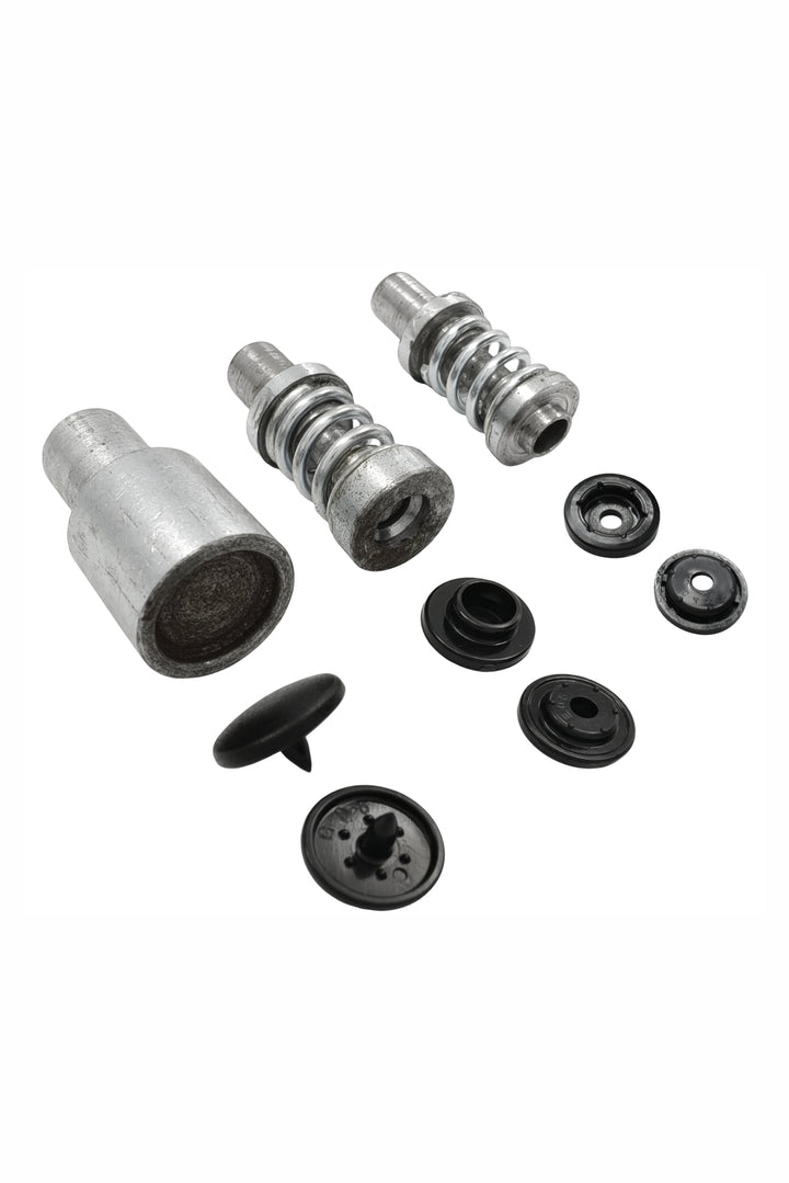 4-Part Snap Button Die Mold Set Easy Tool for Plastic Snap Button