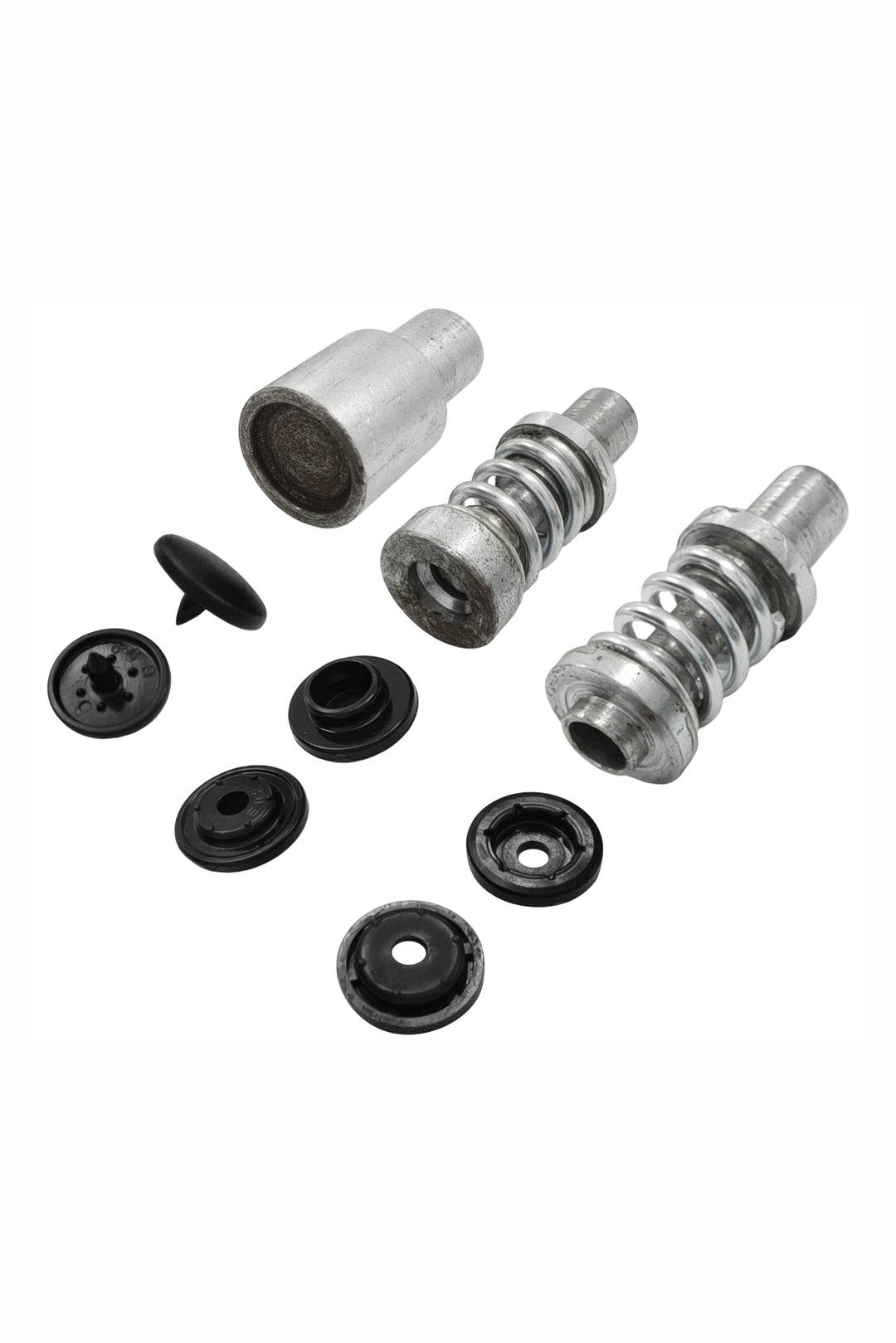 4-Part Snap Button Die Mold Set Easy Tool for Plastic Snap Button