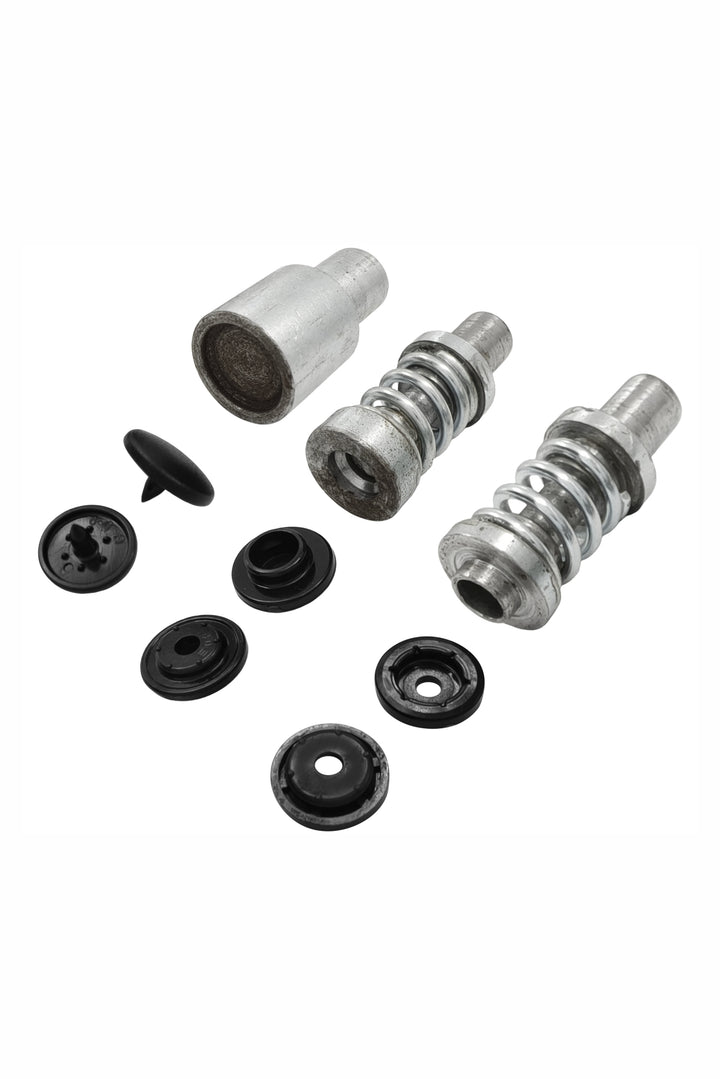 4-Part Snap Button Die Mold Set Easy Tool for Plastic Snap Button