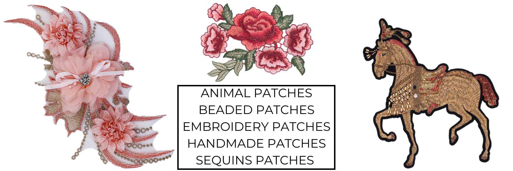 Buy Embroidered Patches for Clothes – JHONEA ACCESSORIES