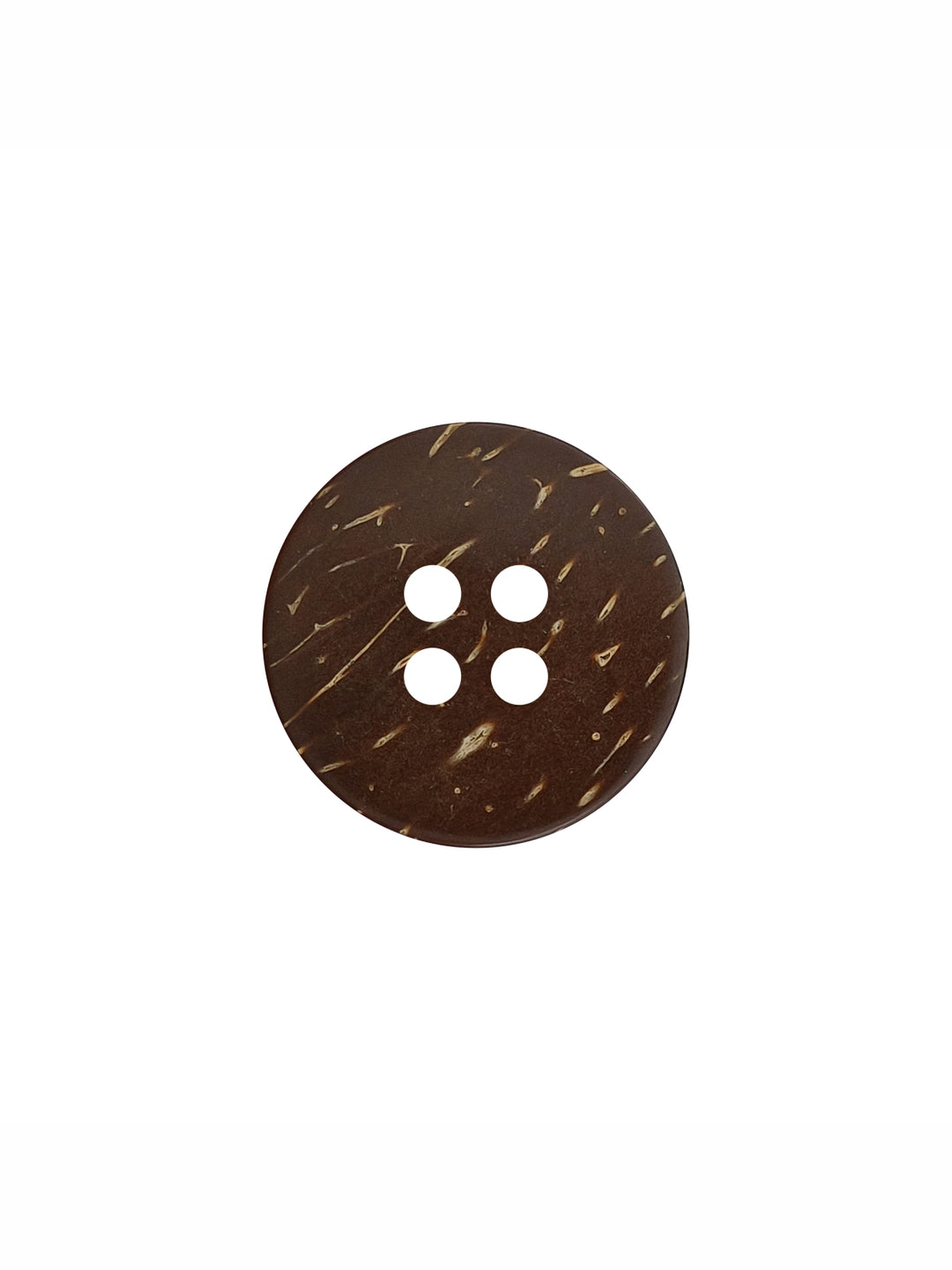 17mm Smooth Finish Coconut Shell Wooden Buttons