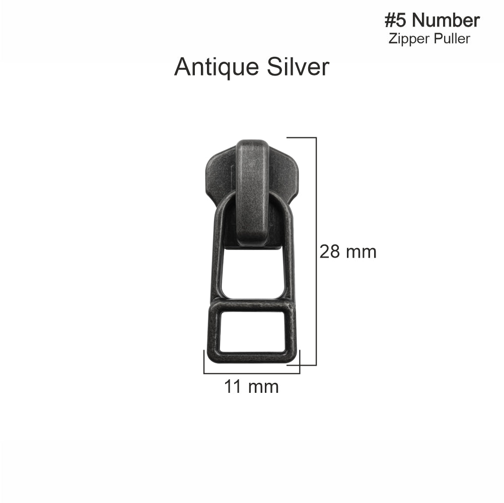 YKK #5 Number Premium Quality Metal Zipper Slider/Puller – JHONEA