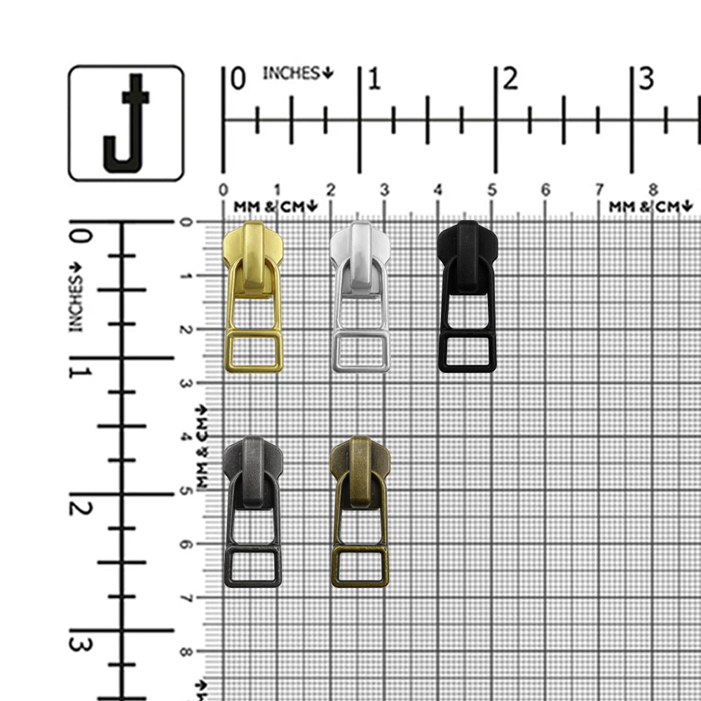 YKK #5 Number Premium Quality Metal Zipper Slider/Puller