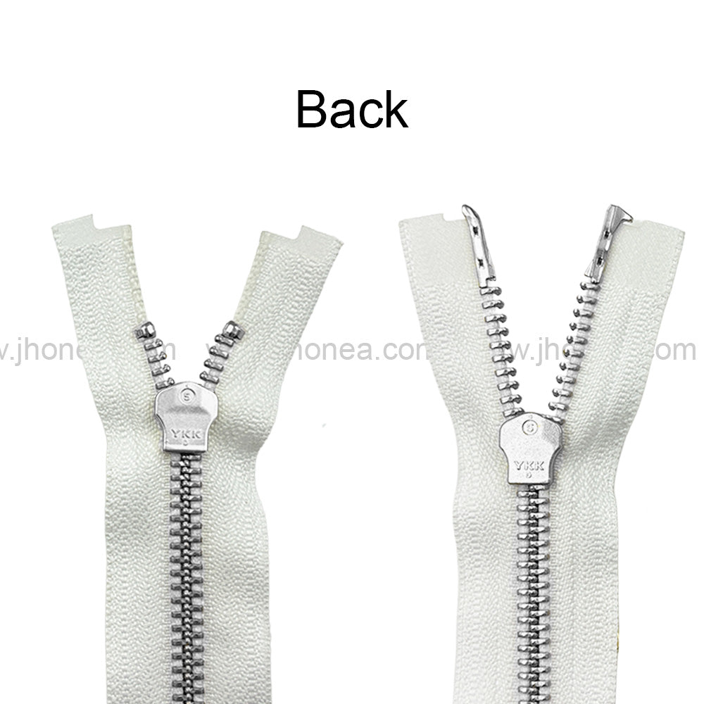YKK- Premium #5 Two Way Metal Zipper for Jackets/Dresses