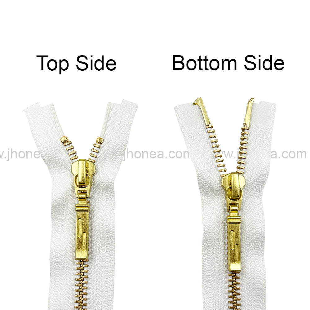 YKK- Premium #5 Two Way Metal Zipper for Jackets/Dresses