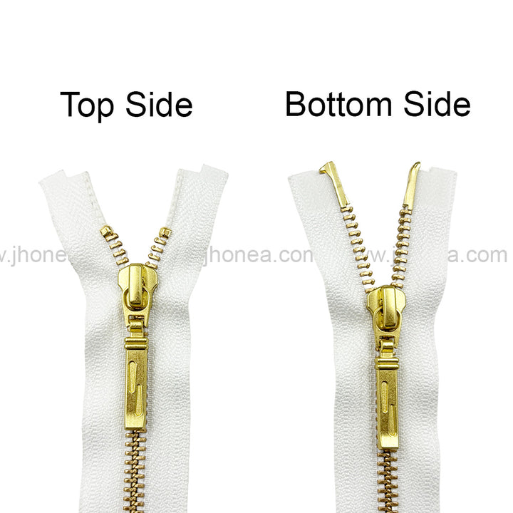 YKK- Premium #5 Two Way Metal Zipper for Jackets/Dresses