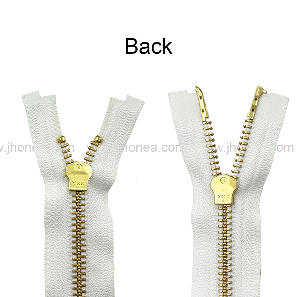 YKK- Premium #5 Two Way Metal Zipper for Jackets/Dresses