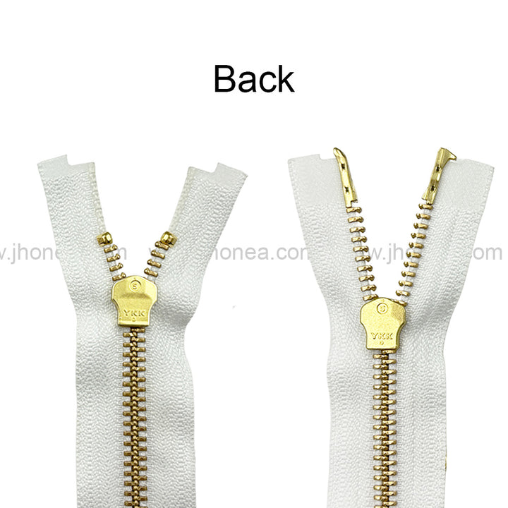 YKK- Premium #5 Two Way Metal Zipper for Jackets/Dresses