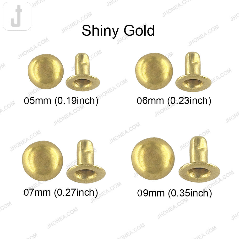 Dome Rivet Fastener Studs for Jeans & Denim Clothing