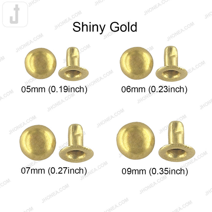 Dome Rivet Fastener Studs for Jeans & Denim Clothing
