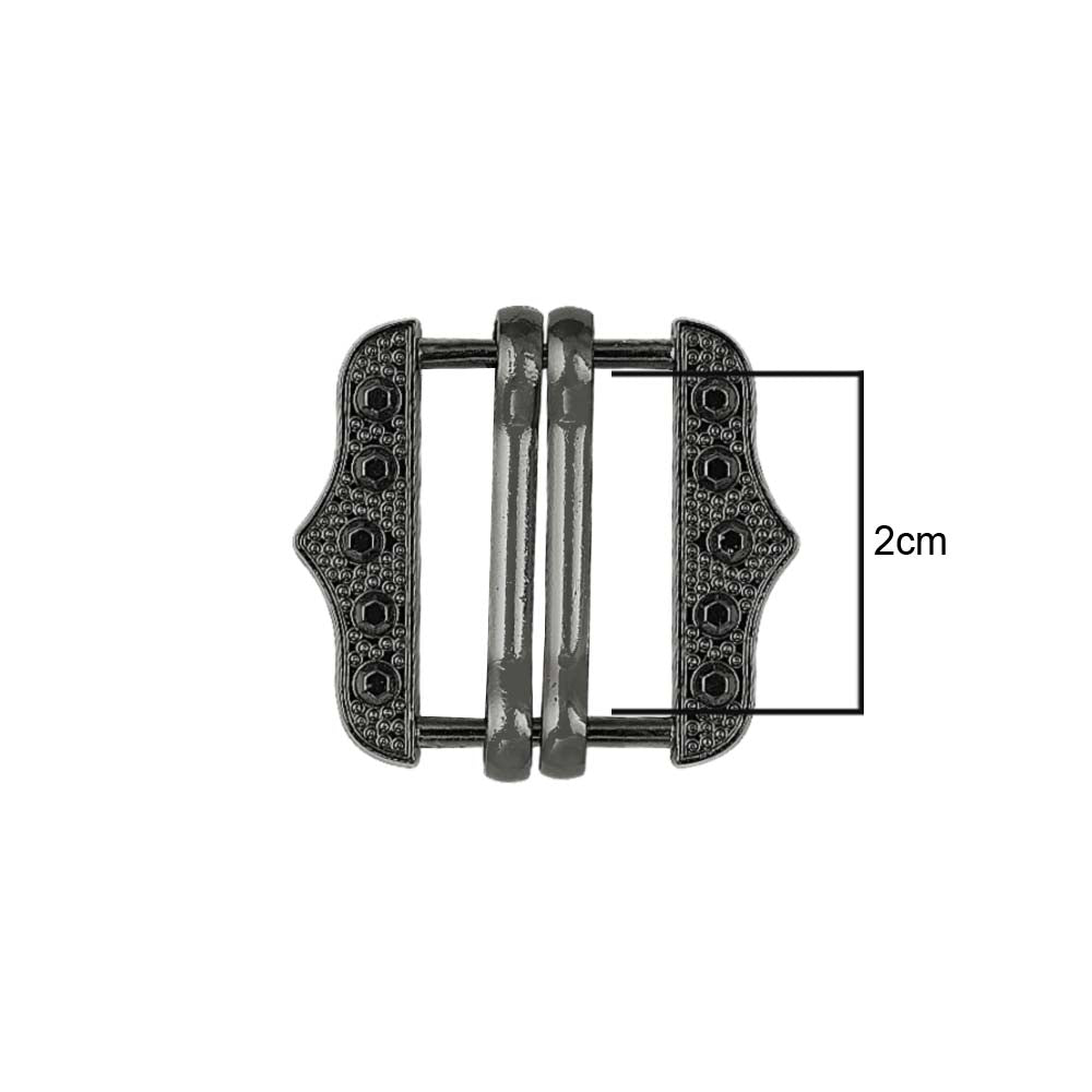Vintage Style Premium Designer Double Adjuster Pant/Waistcoat Buckle