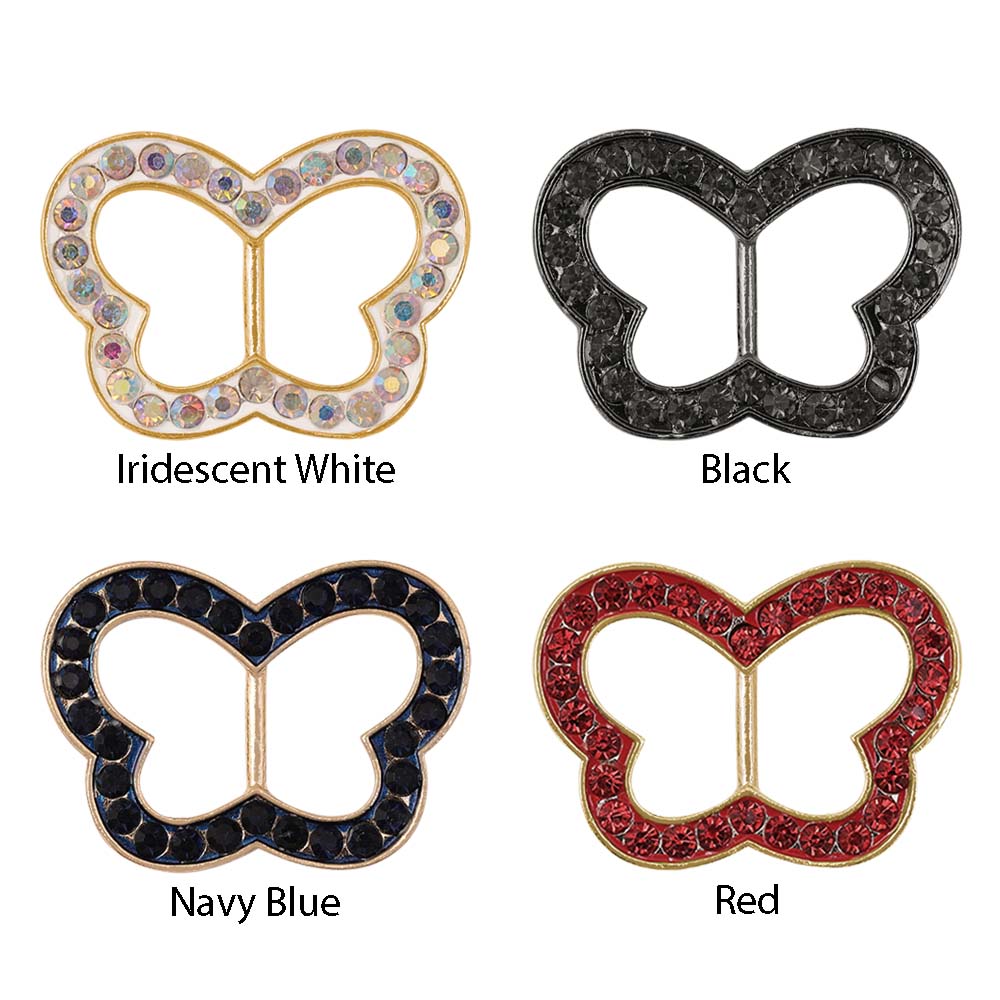 Cute Butterfly Shape Diamond Buckle for Kids Clothing – JHONEA