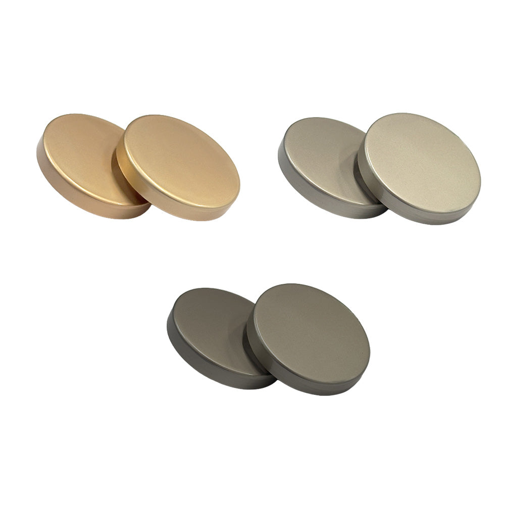 Premium Smooth Matte Surface Shirt/Coat Classic Loop Metal Buttons