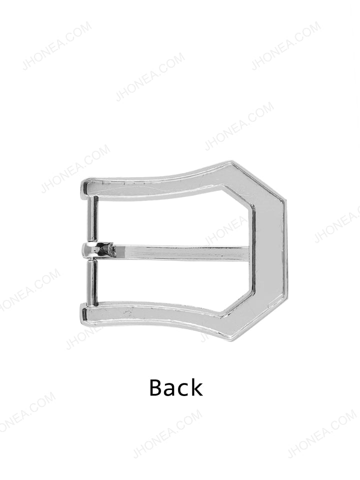 Shiny Engraved Design Fancy Frame Belt Buckle