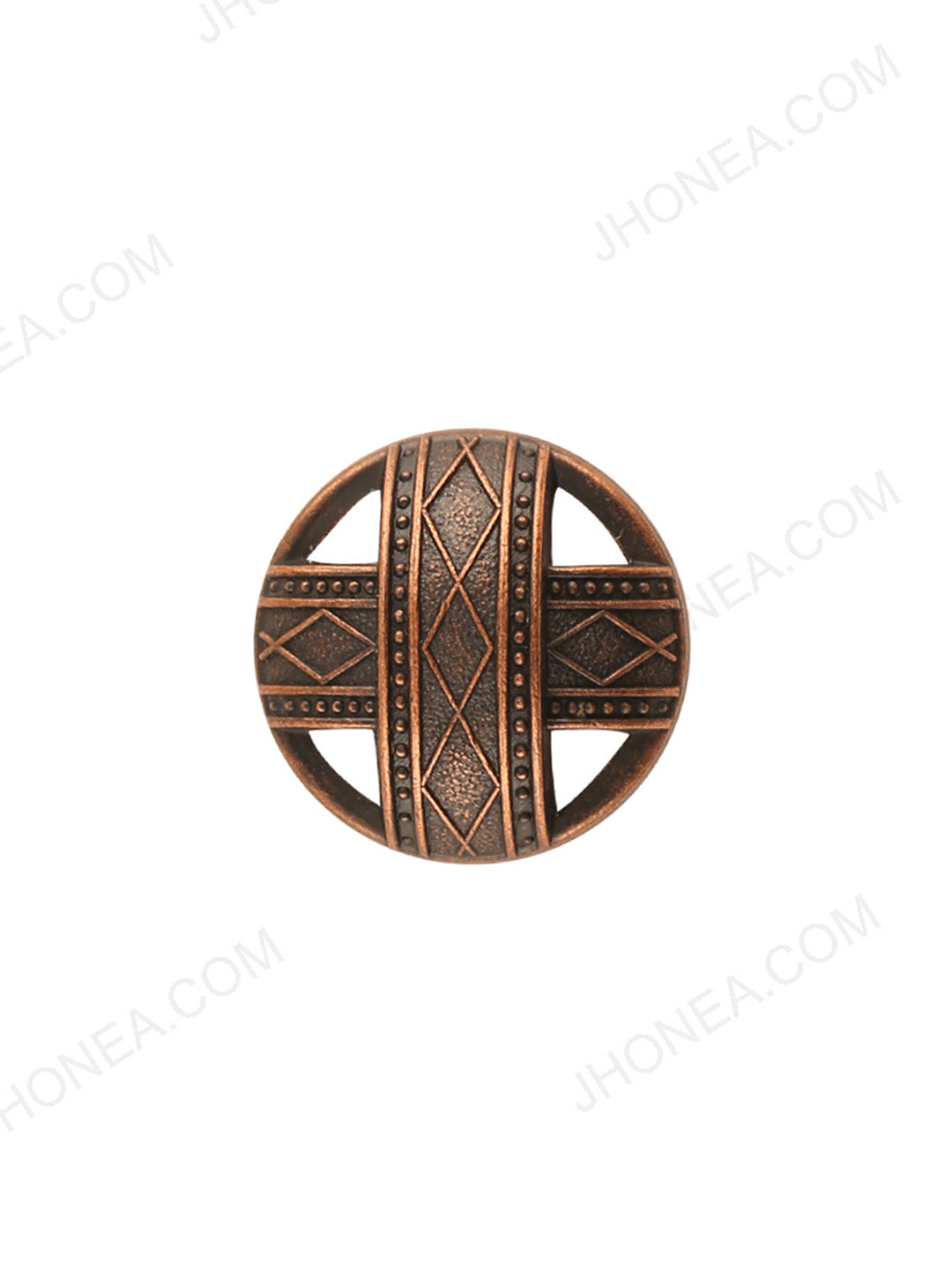 Historic Design Antique Copper Bandhgala Button