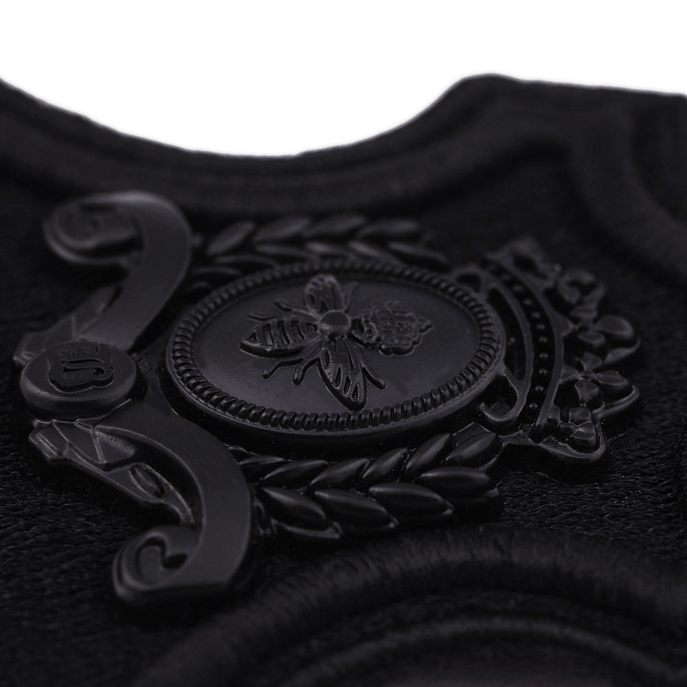 Black Royal Badge Patch for Mens Clothing