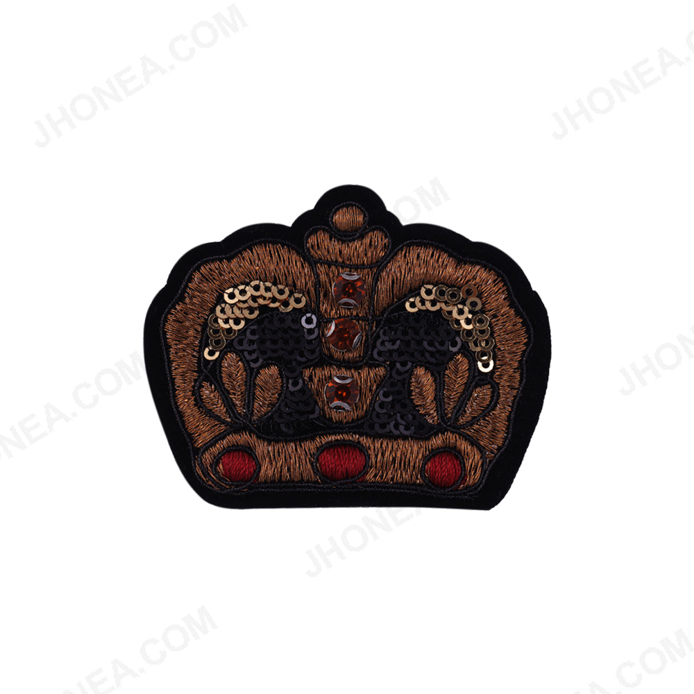 Bead & Sequin Patch: Patches Trimmings from India, SKU 00065928 at $240 —  Buy Luxury Fabrics Online