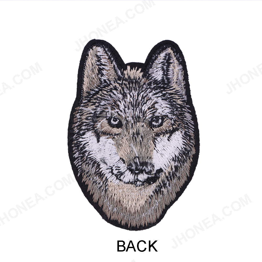 Fierce Wolf Animal Embroidery Patch for Clothing