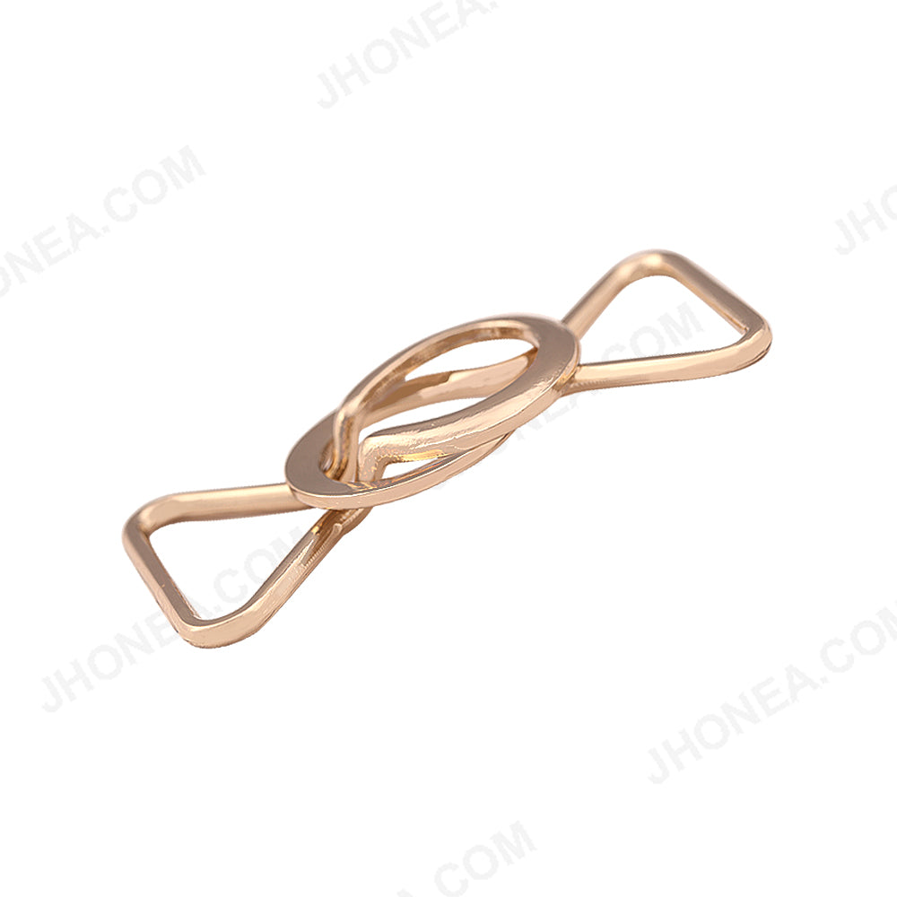 Classic Geometrical Structure Shiny Closure Clasp Buckle