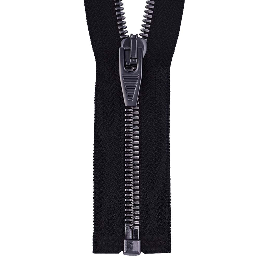 #5 Classic Matte Grey Metal Zipper for Coats/Jackets/Hoodies