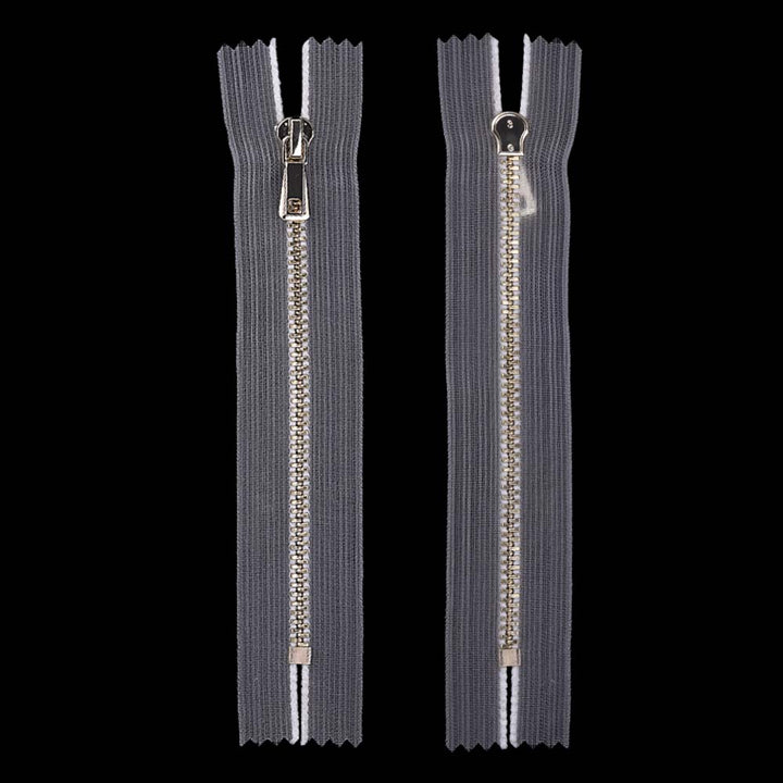 #3 Fashionable Transparent Looking Shiny Teeth Gauze Zipper