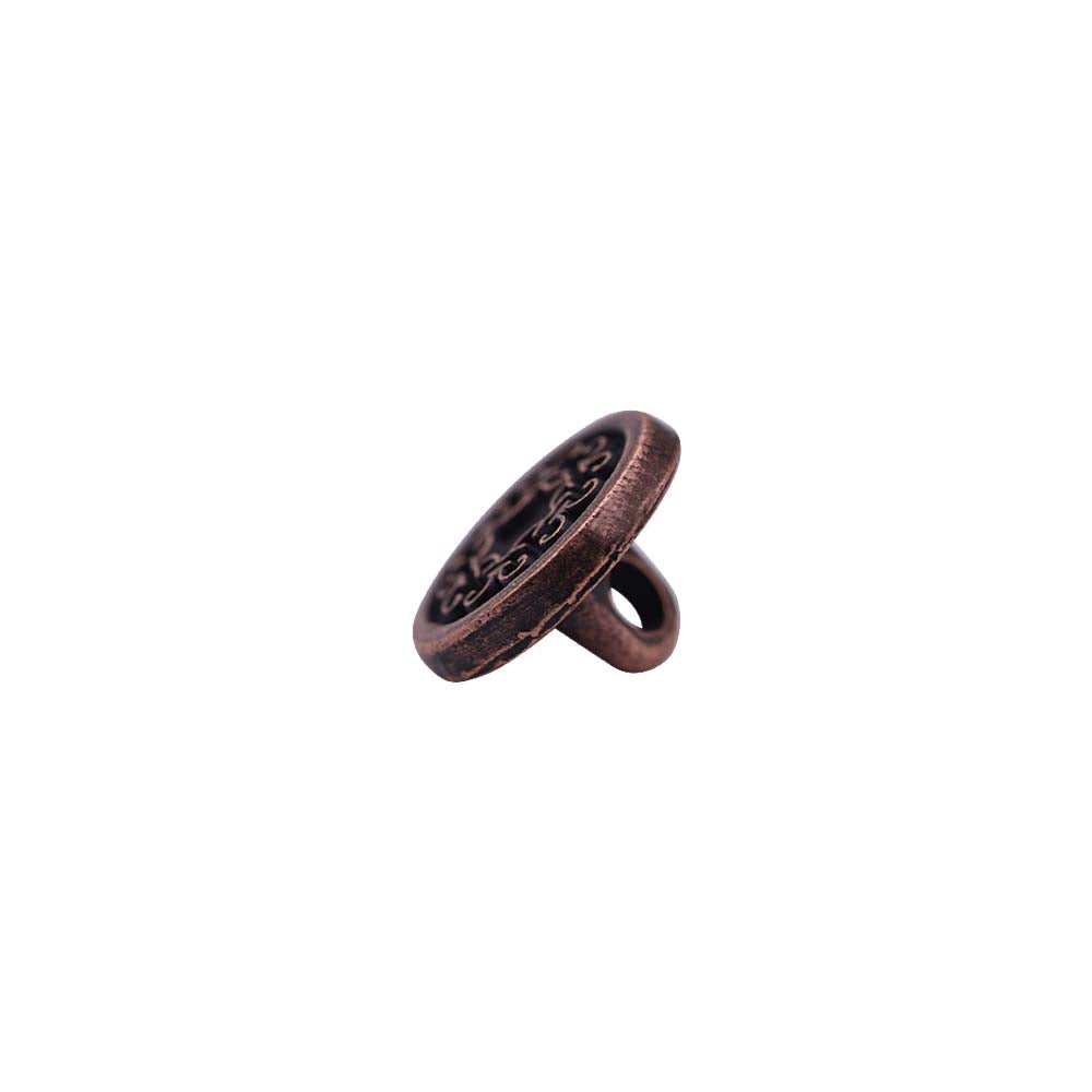 Designer Engraved Surface Finish Kurta Metal Buttons