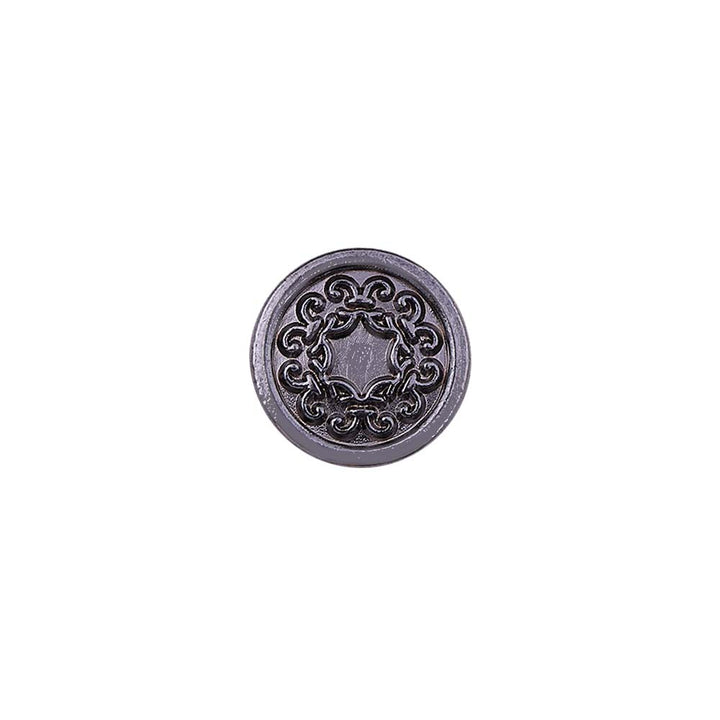 Designer Engraved Surface Finish Kurta Metal Buttons