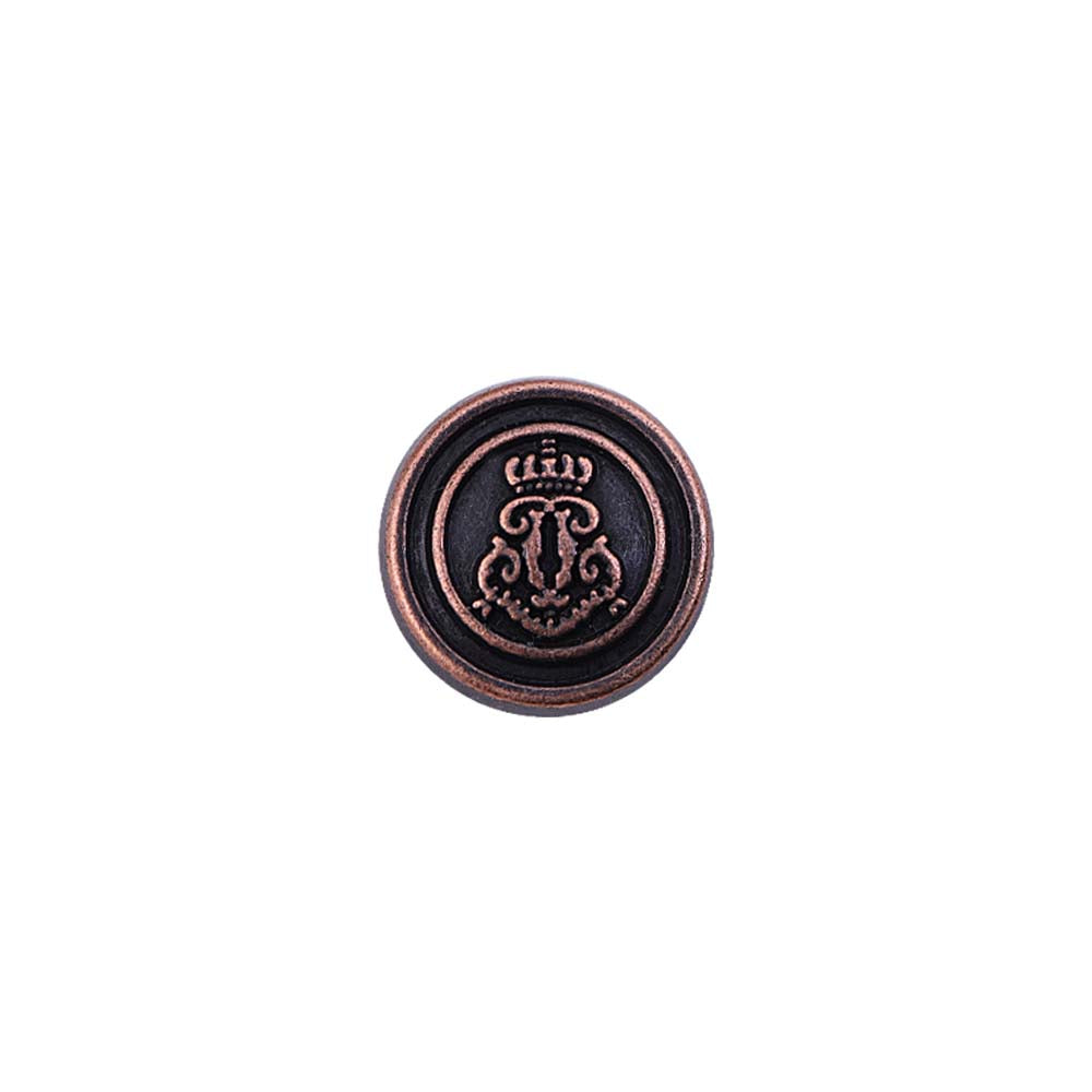 Round Shape Logo Engraved Design Kurta Metal Buttons