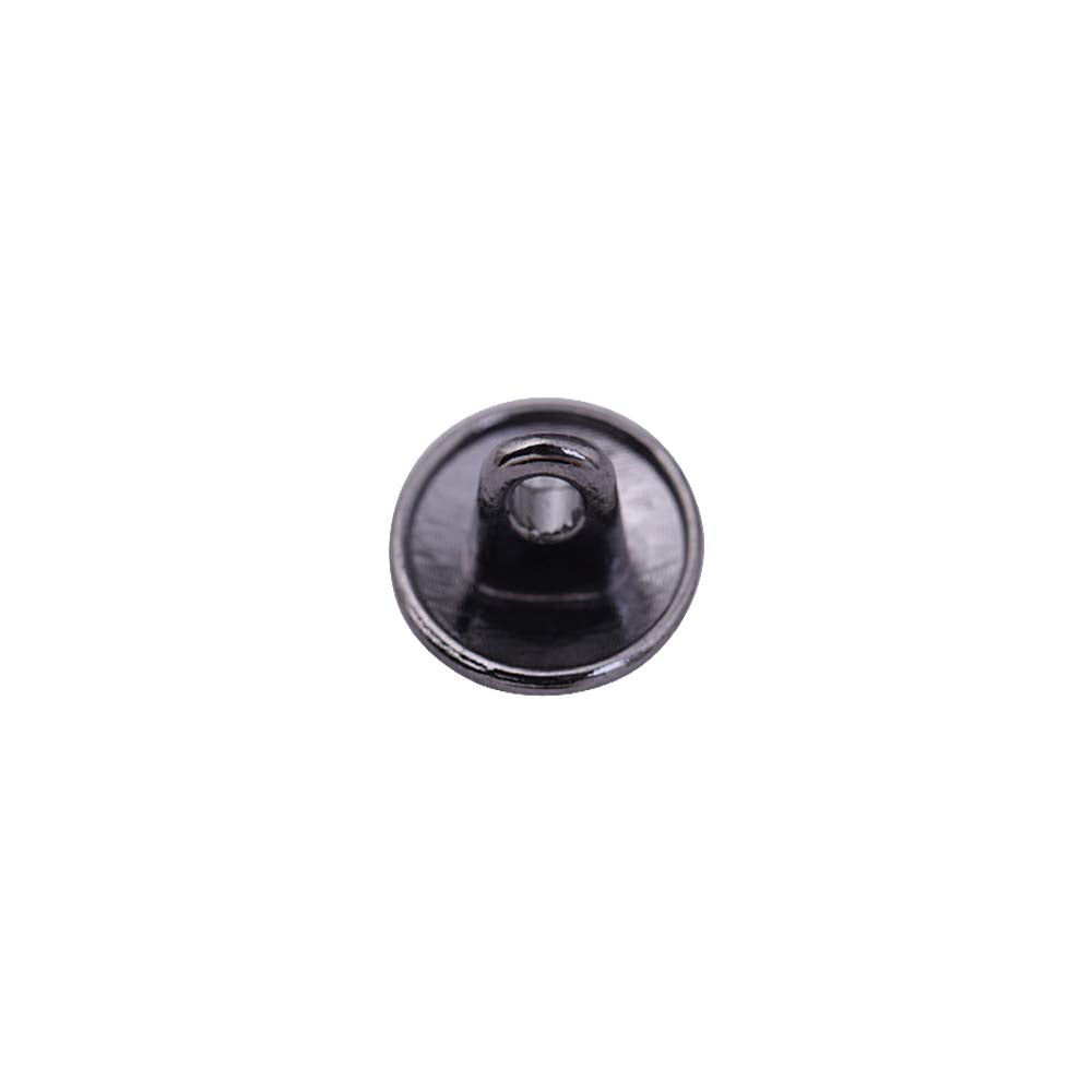 Round Shape Engraved Lines Design Loop Metal Buttons