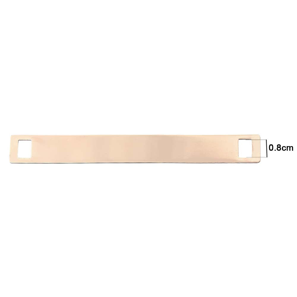 Shiny Gold Smooth Surface Plain Metal Plate for Dresses