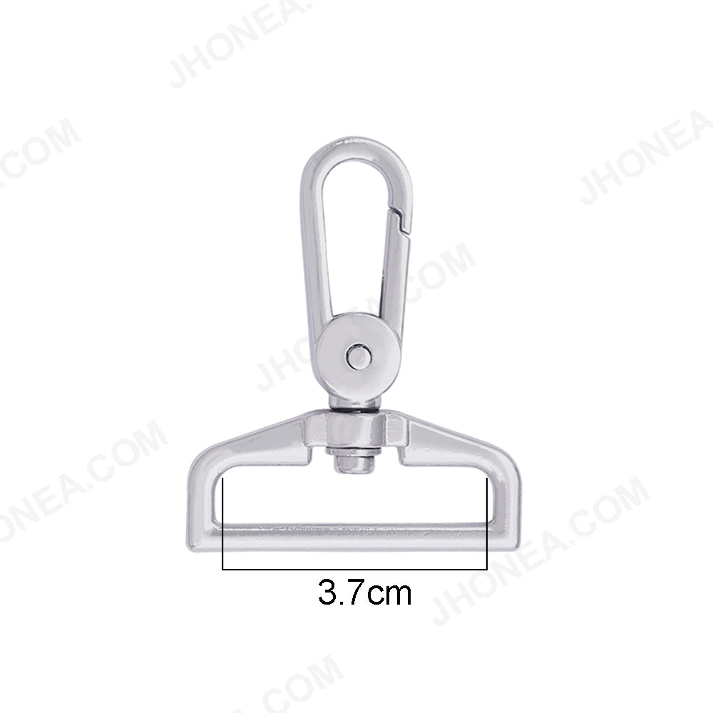 Shiny Metal Swivel Lever Snap Hook Lobster Clasp Buckle