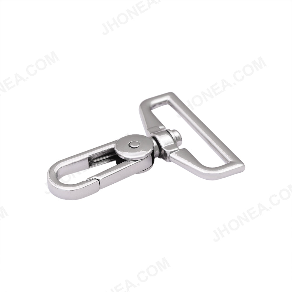 Shiny Metal Swivel Lever Snap Hook Lobster Clasp Buckle