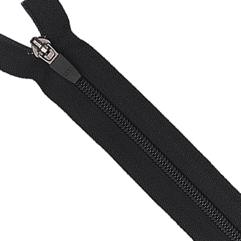 YKK- #5 Black Colour Coil Open-End YKK Jacket Zipper