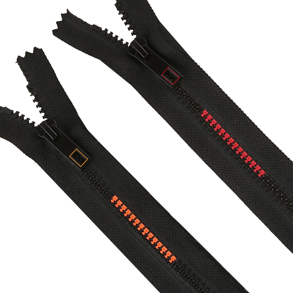 Strong & Durable Closed-End Molded Plastic Sports Zipper