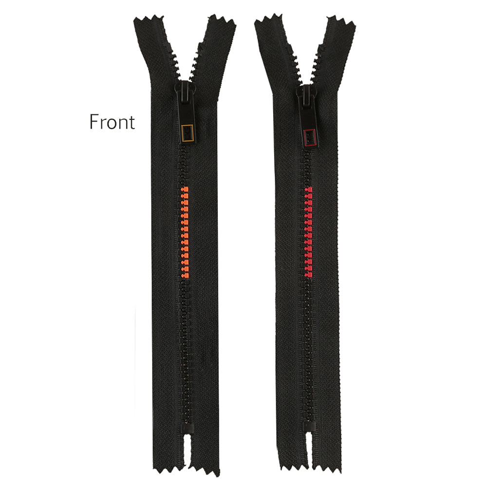 Strong & Durable Closed-End Molded Plastic Sports Zipper