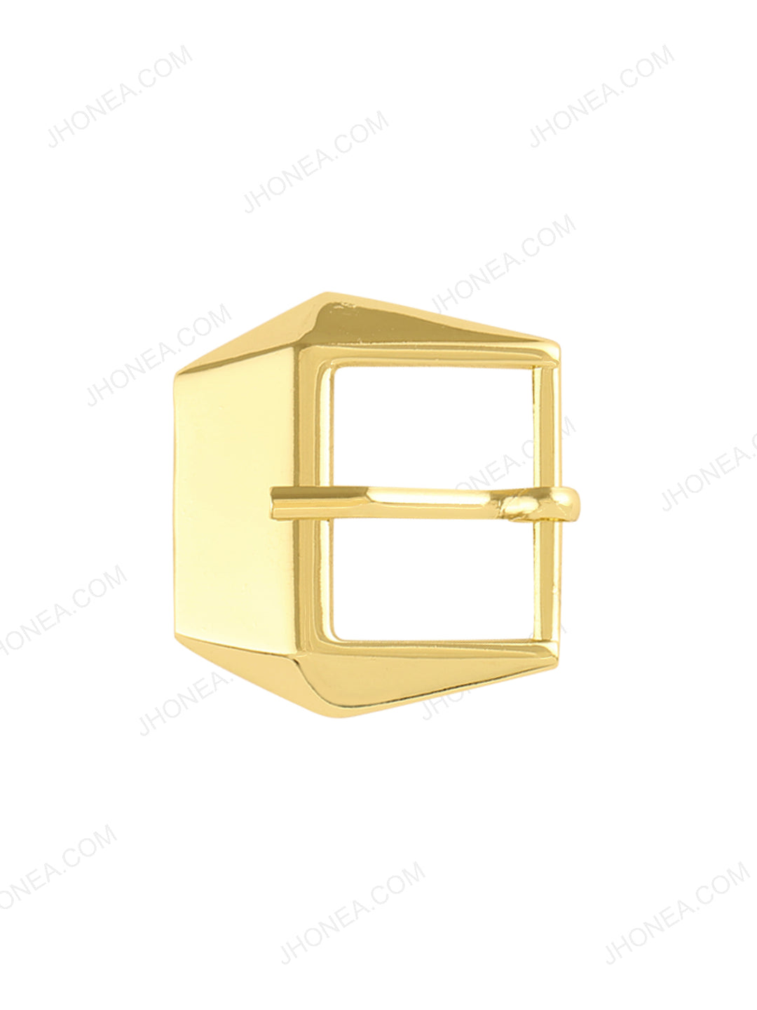 Shiny Bright Gold Western Style 3D Design Belt Buckle