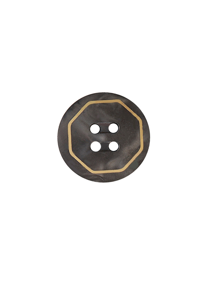 Grey Marble Effect 4-Hole Blazer/Coat Button