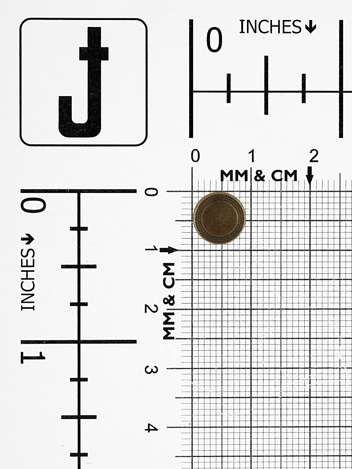 Classic Antique Brass 9mm Downhole Shirt Button