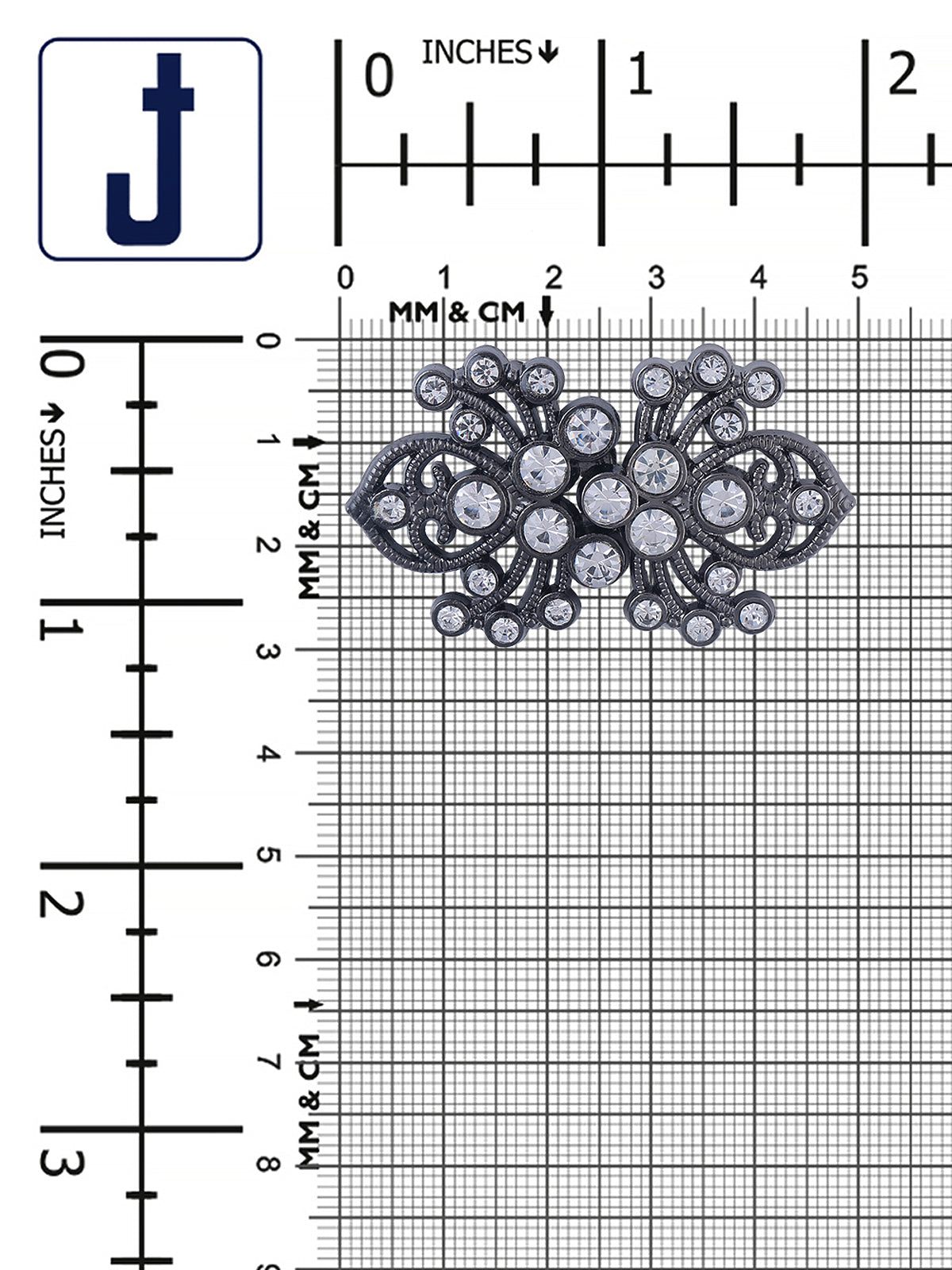 Diamond Spider Design Closure Clasp Buckle - Jhonea Accessories