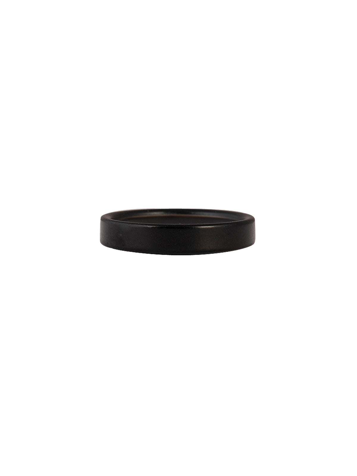Black 4-Hole Round Shape Hollow Blazer/Coat Button