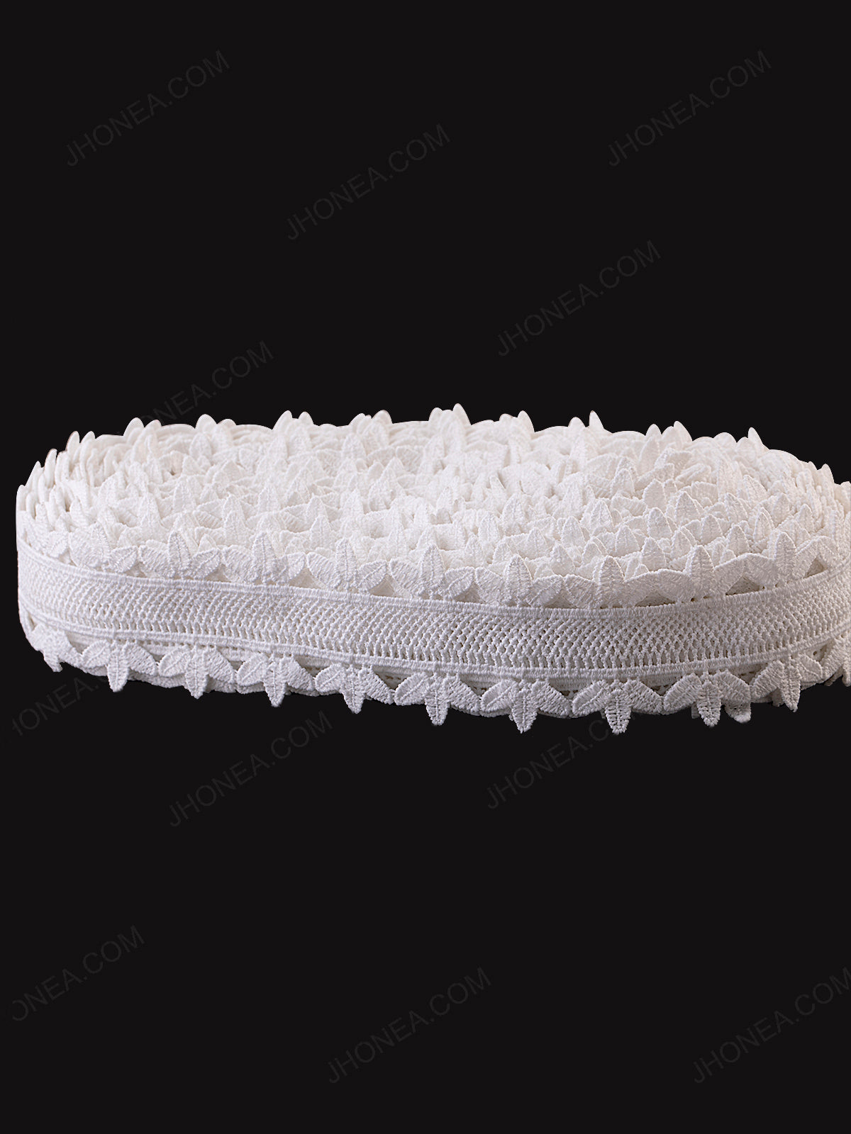 Decorative Design White Guipure Lace Trim for Womens'