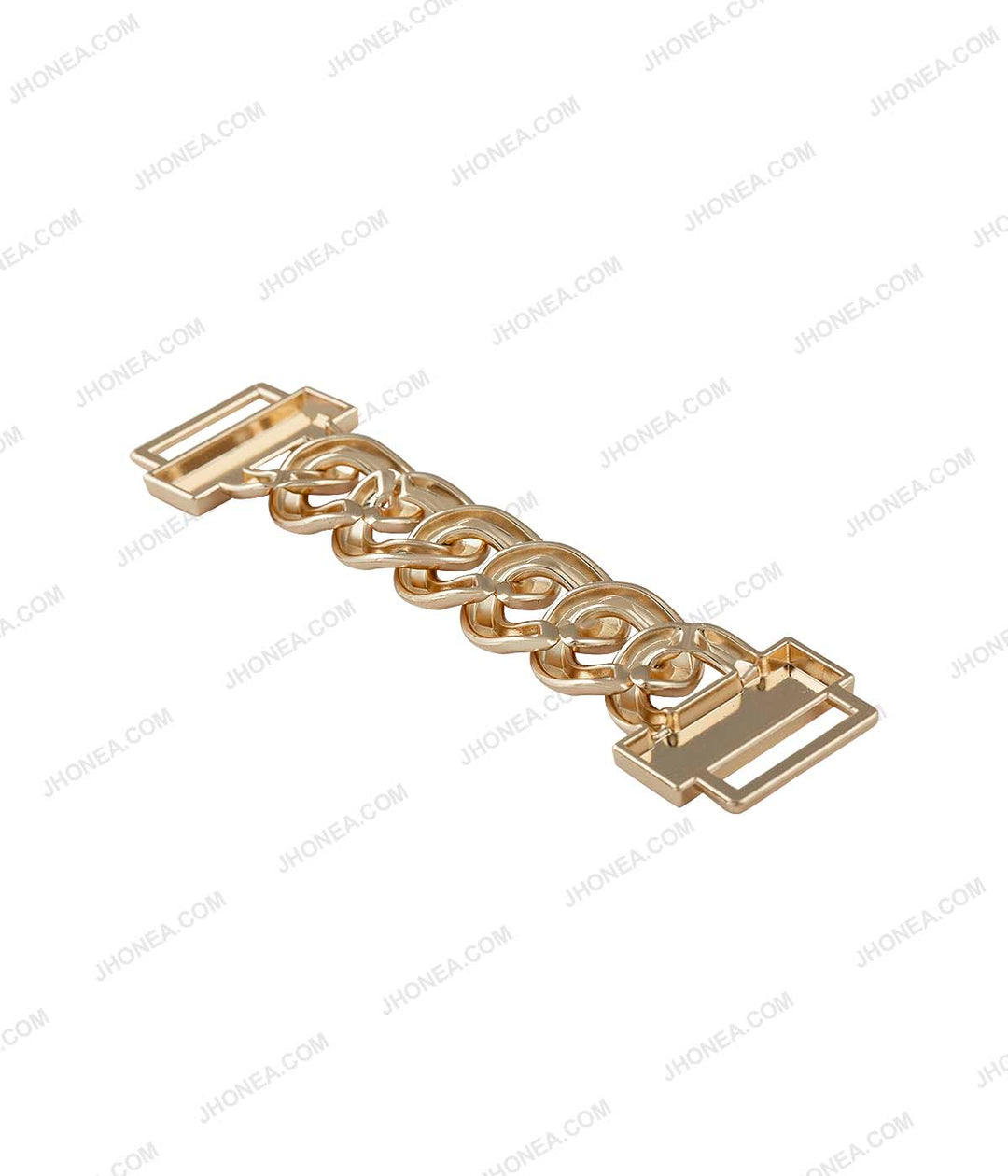 Chain Design Shiny Gold Fashion Belt Accessory