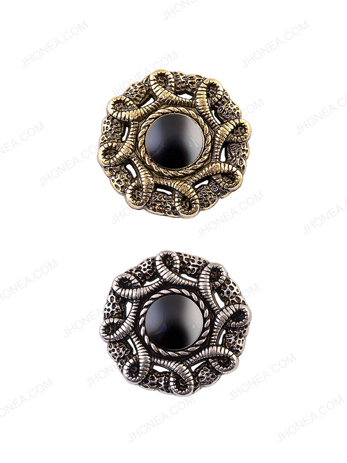 Black Enamel Shiny Bow Design Surface Buttons for Shirts – JHONEA  ACCESSORIES