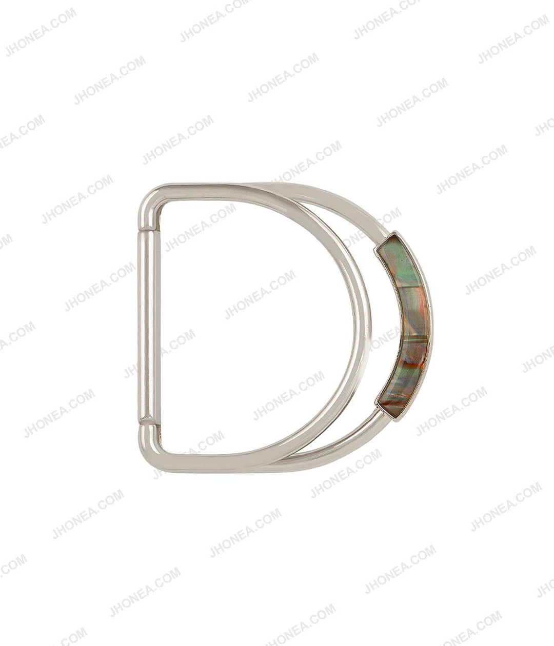 Heavy Duty Foldable Structure Chrome Finish Silver Belt Buckle