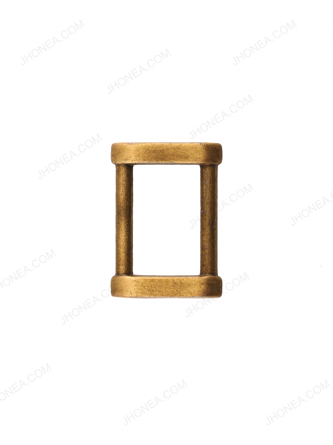 Antique Brass Small Rectangle Frame Sliding Webbing Buckle