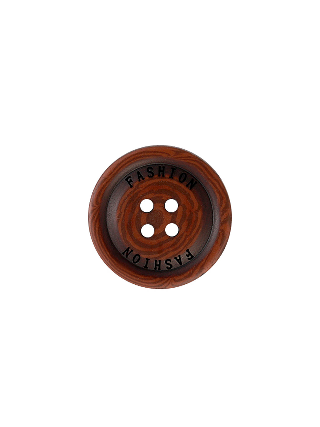 Wood-like Brown Round Shape Coat Buttons