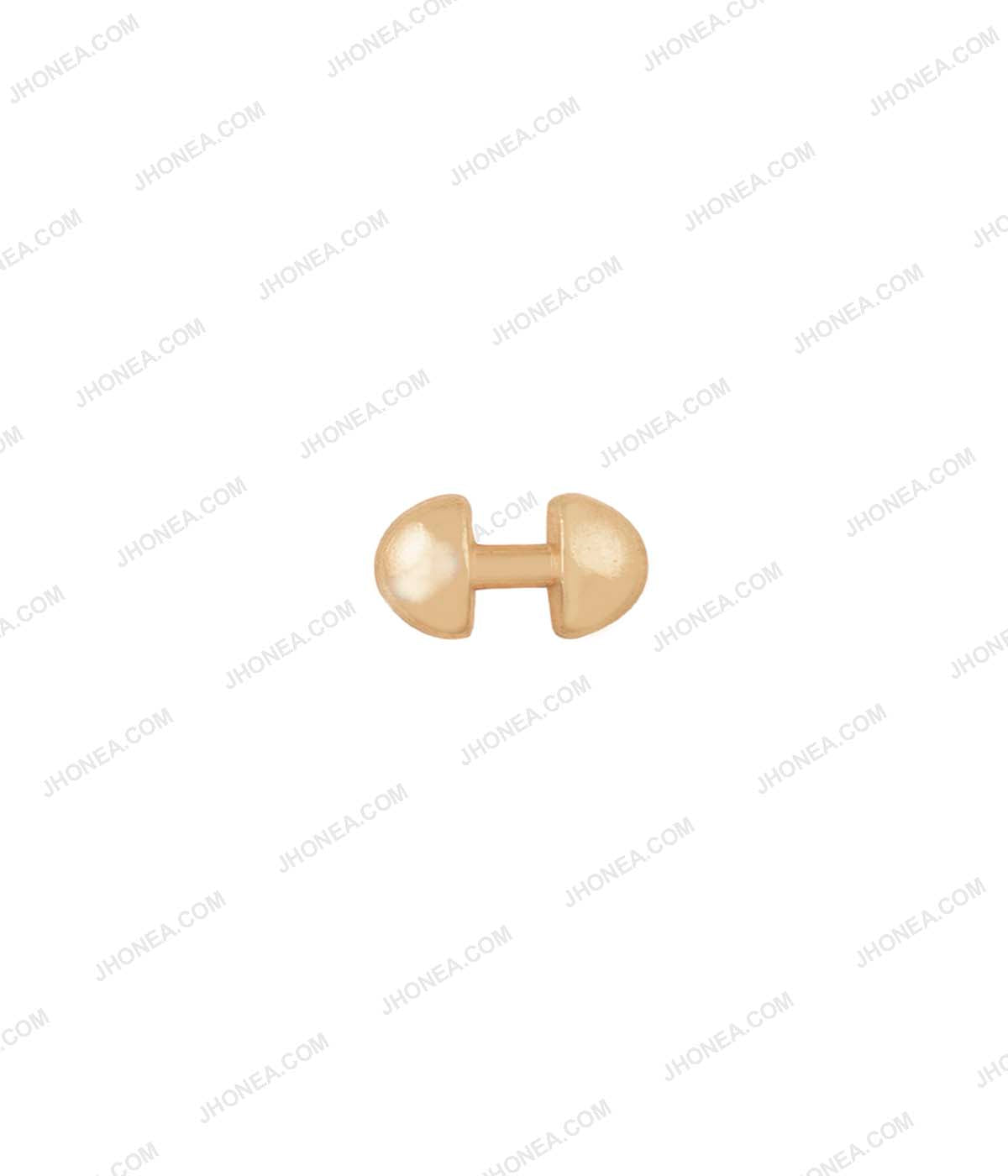 Small Golden Dumbbells Design Hotfix for Men/Women/Kids Clothing